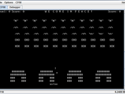 Running Aliens (Space Invaders clone)
