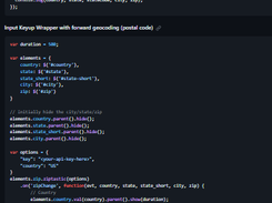 Official Ziptastic jQuery plugin Screenshot 1