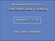 Intro &amp; title screen. Uses no CPU (gameloop not started).