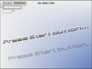 "Press Start"... The text zooms &amp; rotate in real time.