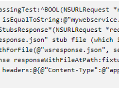 OHHTTPStubs Screenshot 1