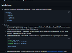 OneNote Md Exporter Screenshot 1