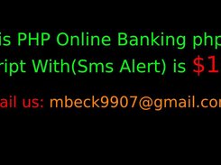 Online Banking php Script With Sms Alert Screenshot 5