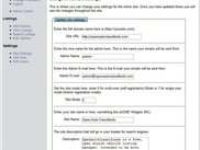Edit Site Settings from admin panel