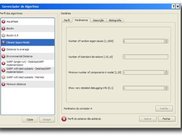 The openModeller Desktop Algorithm Manager