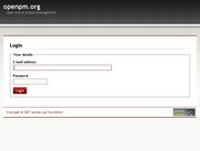 Login Screen
