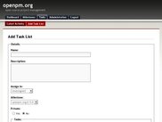 Add Task List
