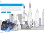 Login page