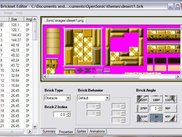 Editor with brick selected.