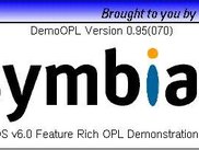 OPL running DemoOPL app on Nokia 9200 Communicator