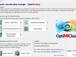 Main screen of the software