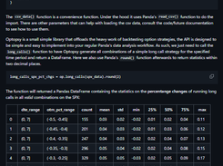 Optopsy Screenshot 1