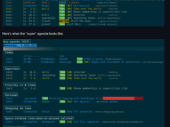 org-super-agenda Screenshot 1