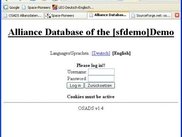 OSADS v1.4 Login Page
