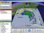 Seacoos maps projected into Google Earth