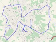 Example of a TSP solution.