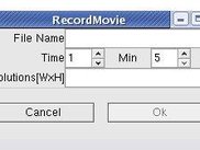 Record Movies for a specified interval of time