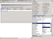 Dveloping a grid using the UI designer of Net Beans