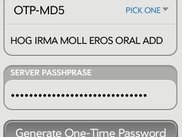 The "lite" version with a generated One-Time Password