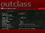 audio settings menu