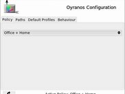 oyranos on linux - policy selection panel