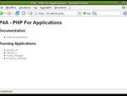 The list of running applications