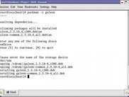 Installing a package using PackMan