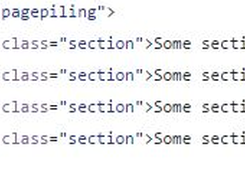 pagePiling.js Screenshot 2