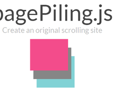 pagePiling.js Screenshot 1