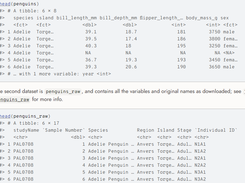 palmerpenguins Screenshot 1