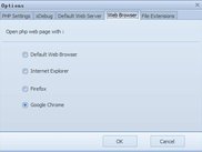 Select web browser