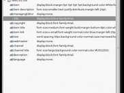 Styles of a CSS