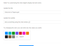 Papercups Screenshot 1