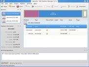 KDE Partition Manager 1.0.1: Main Window