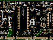 analog to digital converter board gerber output pic