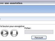 Adding an audio annotationto a PDF document