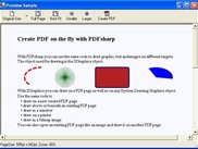 Shows how to draw text and graphics on PDF, screen, LPT