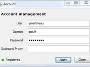 account frame