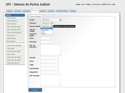 Gestão de serviços : formulário