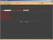 Intro page when application loads.