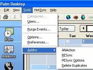 Palm Desktop Access Methods