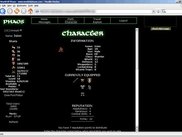 Character Screen