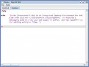 Shows the main interface of Phido