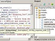 Advanced code editor