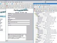 Php/Mysql Site Builder main window