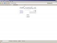 Login screen