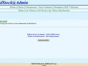 Ecran Admin