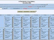 Anniversary Calendar - View Month (Ocean theme)