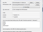 Configuration Panel for PHP Checkstyle