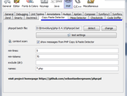 Configuration Panel for PHP Copy Paste Detector